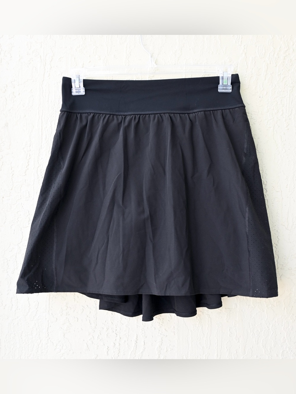 SPANX Get Moving Black Skort